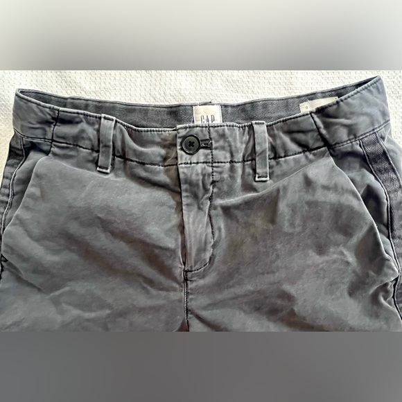 GAP Girlfriend Chino Short Women's Casual Gray Shorts Size 0 - Picture 3 of 15